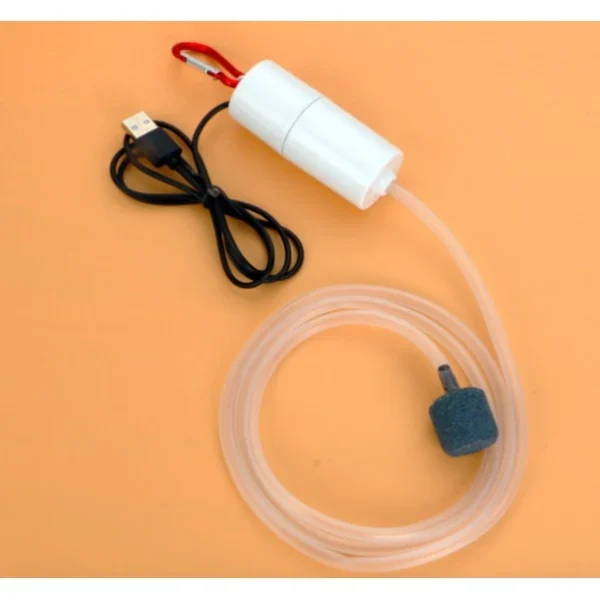 Portable Mini USB Aquarium Fish Tank Oxygen Air Pump Mute