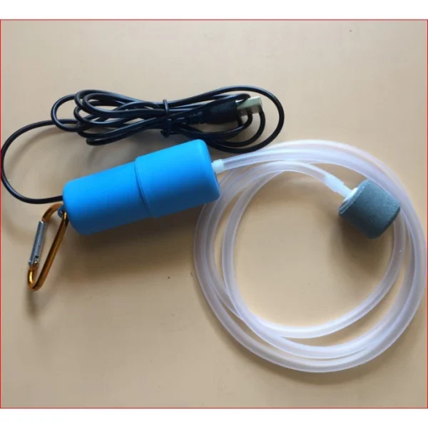 Portable Mini USB Aquarium Fish Tank Oxygen Air Pump Mute