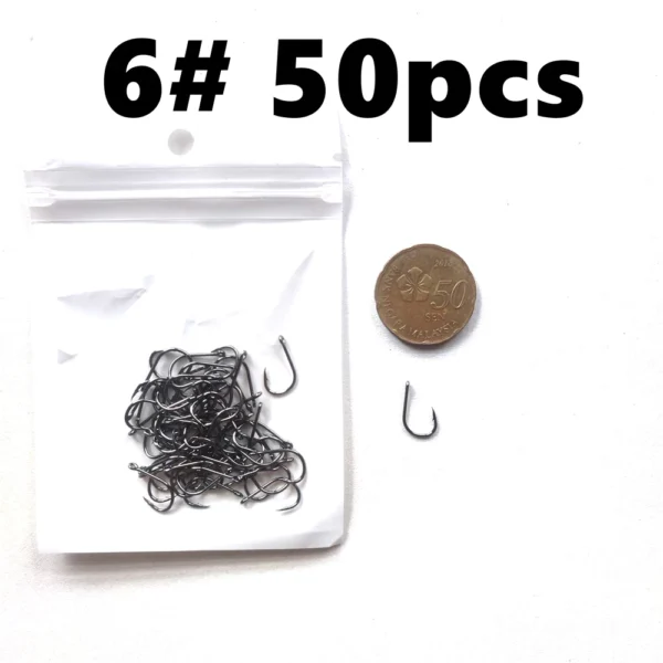 cn-11134207-7ras8-m3orhtbac4xbca.webp 500 Pieces Set Strong Carbon Steel No 3 12 Fishing Hooks Single Circle Fishing Hook Fly Fishing Jip Barbed Carp Hooks Sea Tackle Accessories