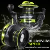 cn-11134208-7ras8-mcg6g1cwl9fg9a.webp Spinning Fishing Reel Max 20LBS Drag Powerful 5 2 1 High speed Mental Waterproof Rotating Reel for Bass Trout Suitable Free Hooks