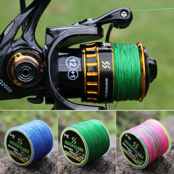 Strands Braided Fishing Line PE Line Braided Fishing Line 8 8kg 46 8kg Super Fishing Line