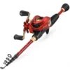 Telescopic Fishing Rod Ultralight 18 1BB Baitcasting Reel 7 2 1 Gear Ratio Max Drag 10kg