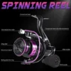 sg-11134201-7qvg0-lhsqsfdrvywd35.webp Spinning Fishing Reel 5 2 1 Gear Ratio 1000 4000 Model Fishing Reel with Aluminum Spool 2 Colors