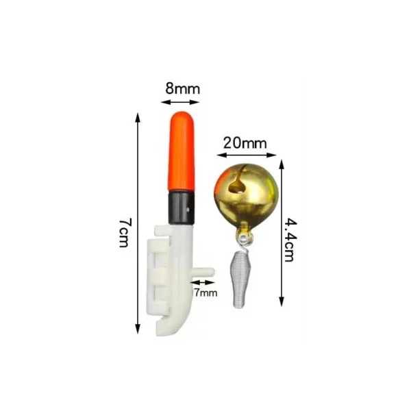 sg-11134201-7rbkc-lm0doqql95qy8c.webp Explosive Flash Fishing Rod Lightstick Removable LED Float Pole Light CR425 Battery Glow Stick Snap on Electronic Pole Light Outdoor Fishing Tackle
