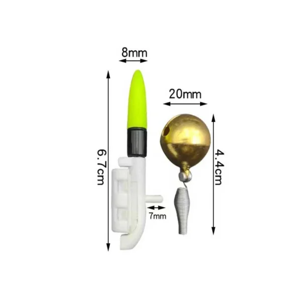 sg-11134201-7rbmk-lm0dor0uu4wb99.webp Explosive Flash Fishing Rod Lightstick Removable LED Float Pole Light CR425 Battery Glow Stick Snap on Electronic Pole Light Outdoor Fishing Tackle