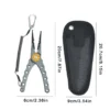 sg-11134201-7rdvt-mchheuyjkz8qec.webp Aluminum Alloy Fishing Pliers Lightweight Fishing Tackle Pliers Braid Equipped With Sheath And Lanyard Playar