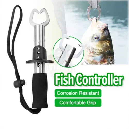sg-11134253-82586-mg9d389oyyo979.webp Stainless Steel Fish Lip Grip Fish Controller High Quality Fishing Gripper Multifunction Fishing Accessories